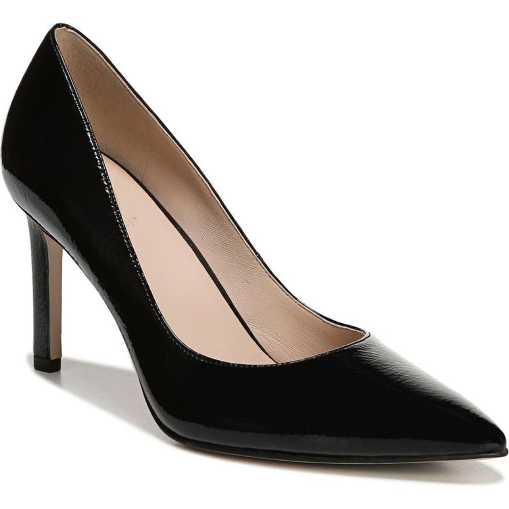 Naturalizer 27 Edit Alanna pointy toe pumps heels 7.5 M black *NEW IN BOX NIB*